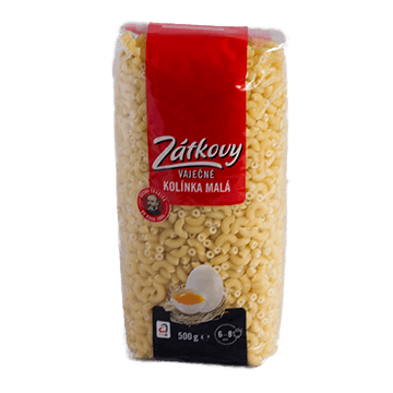 Zátkovy těstoviny malá kolínka